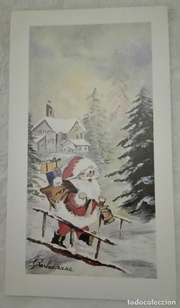 Postcards: -73645 POSTAL PINTURA SAN NICOL&Aacute;S EN NAVIDAD, ILUSTRACION BARBADIENNE, EDICIONES ARTIS-MUTI 1466