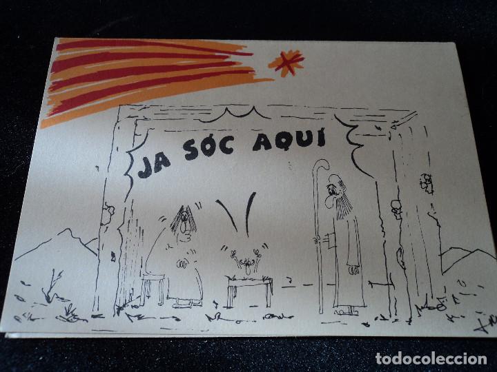 Postais: FELICITACION NAVIDE&Ntilde;A -JA SOC AQUI- 1977