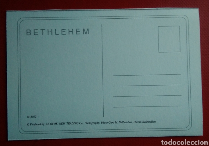 Postales: Postal Israel bethlehem Shepard field - Foto 2