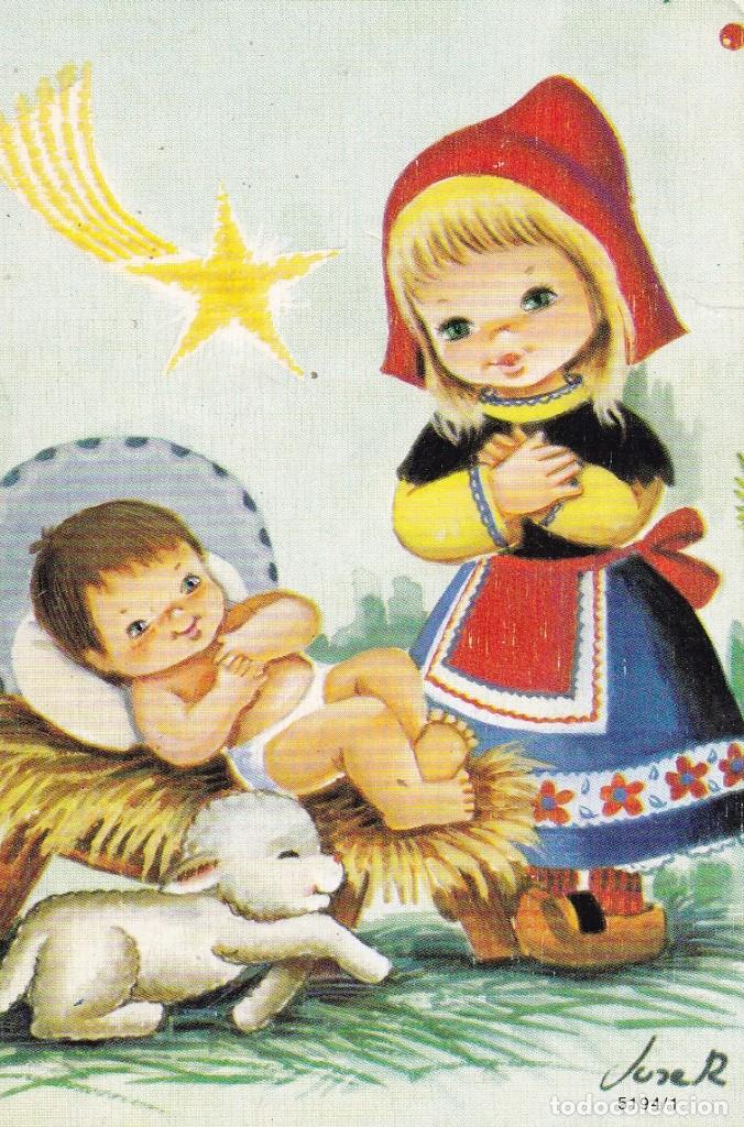 Postais: Postal Navidad ed. Jos&eacute; R (escrita)