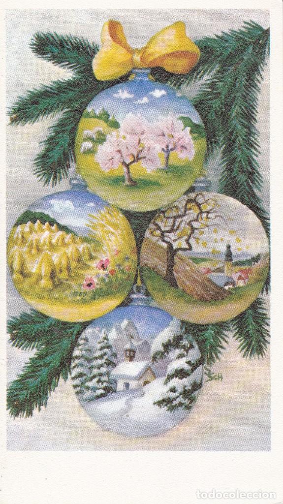 Postales: Postal felicitaci&oacute;n 18299 Las cuatro estaciones (sin escribir)