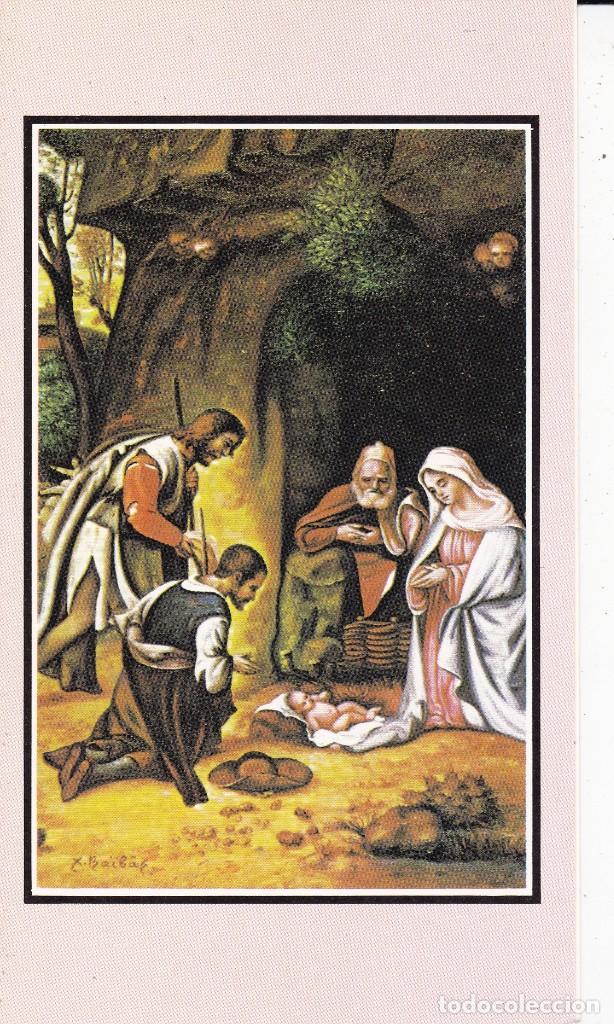 Postales: Felicitaci&oacute;n de Navidad (sin circular) 122104 Adoraci&oacute;n