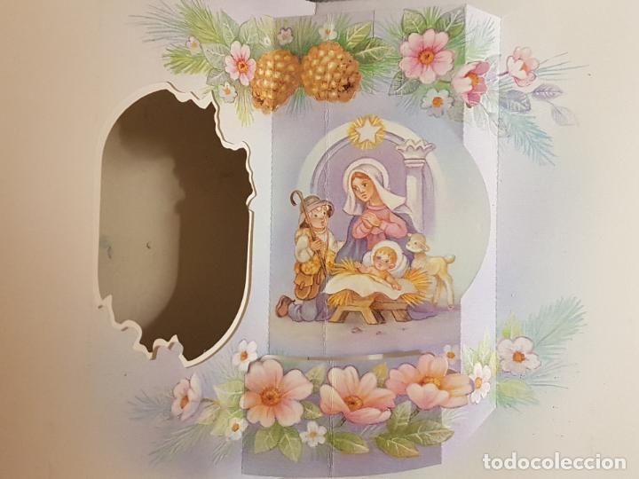 Postales: FELICITACION NAVIDAD DESPLEGABLE - Foto 2