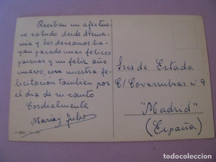 Postales: POSTAL DE NAVIDAD. ALEMANIA. ESCRITA. - Foto 2