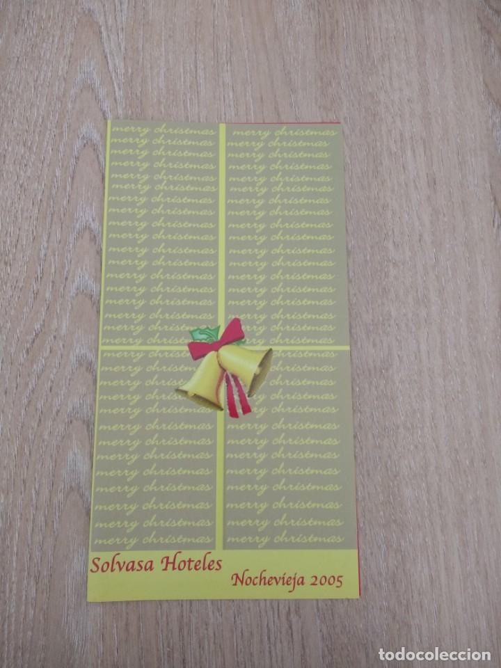 Postales: POSTAL NAVIDE&Ntilde;A &laquo;SOLVASA HOTELES 2005&raquo; - Foto 1