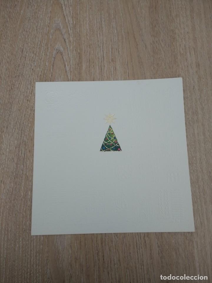 Postais: POSTAL NAVIDE&Ntilde;A GR&Aacute;FICAS REYES 2004 &laquo;&Aacute;RBOL SOBRE FONDO CREMA 2004&raquo;