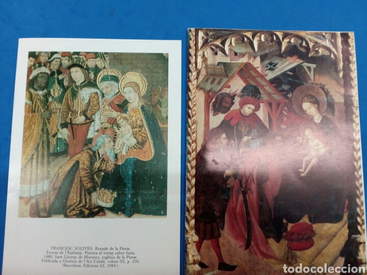 Postkarten: 2 Tarjetas de Felicitaci&oacute;n de Navidad , Distribuci&oacute;nes Enlace S.A. a&ntilde;os 1992-93