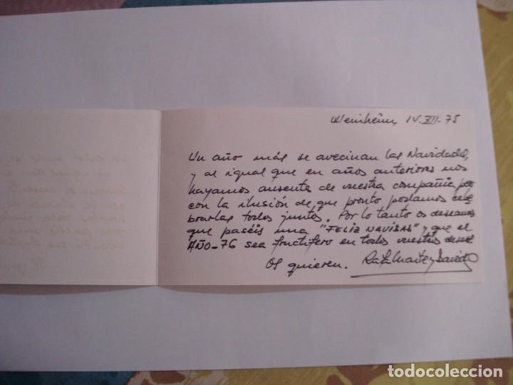 Postales: ANTIGUO CRISMA ALEMAN - Foto 2