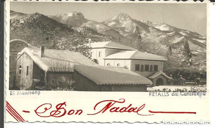 Postkarten: FELICITACION NAVIDAD FOTOGRAFICA - *EL MONTSENY* - RETALLS DE CATALUNYA - 9X5,5 CM