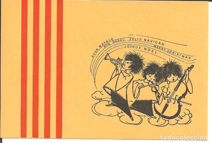 Postkarten: FELICITACION NAVIDAD *MONAGUILLOS MUSICOS* - 1985 - 16X10,5 CM