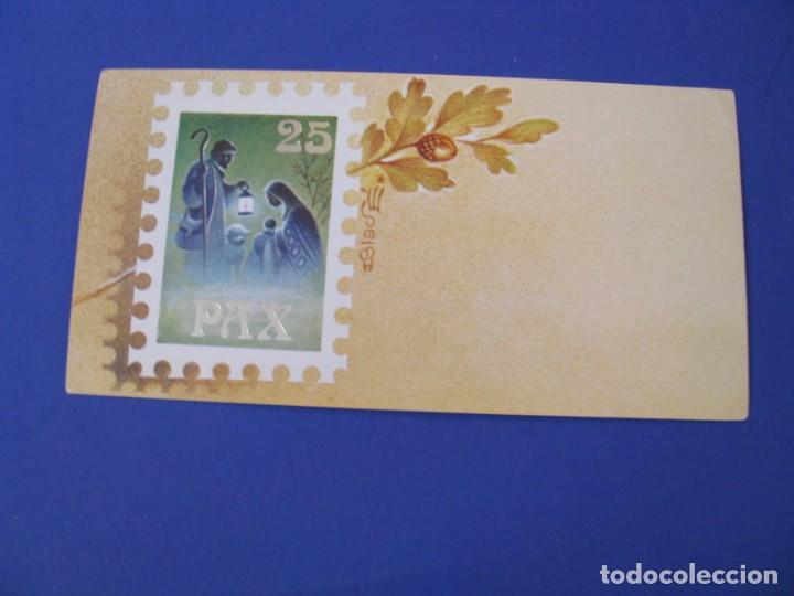Postais: POSTAL DE NAVIDAD. IL. DBLADE. ED. SUBI. 44403-4. CON RELIEVE. 16,5X8,5 CM.