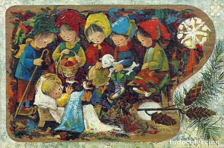 Cartes Postales: 6074X - VICENTE ROSO - EDICIONES RAKER - SERIE 320.4 - DIPTICA 18X12 CM