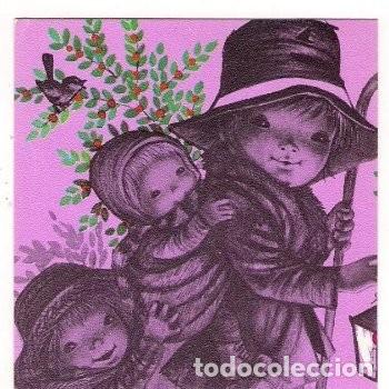 Postcards: -61115 POSTAL DIBUJO NI&Ntilde;OS PASTORES, NAVIDAD, EDICIONES CHIS