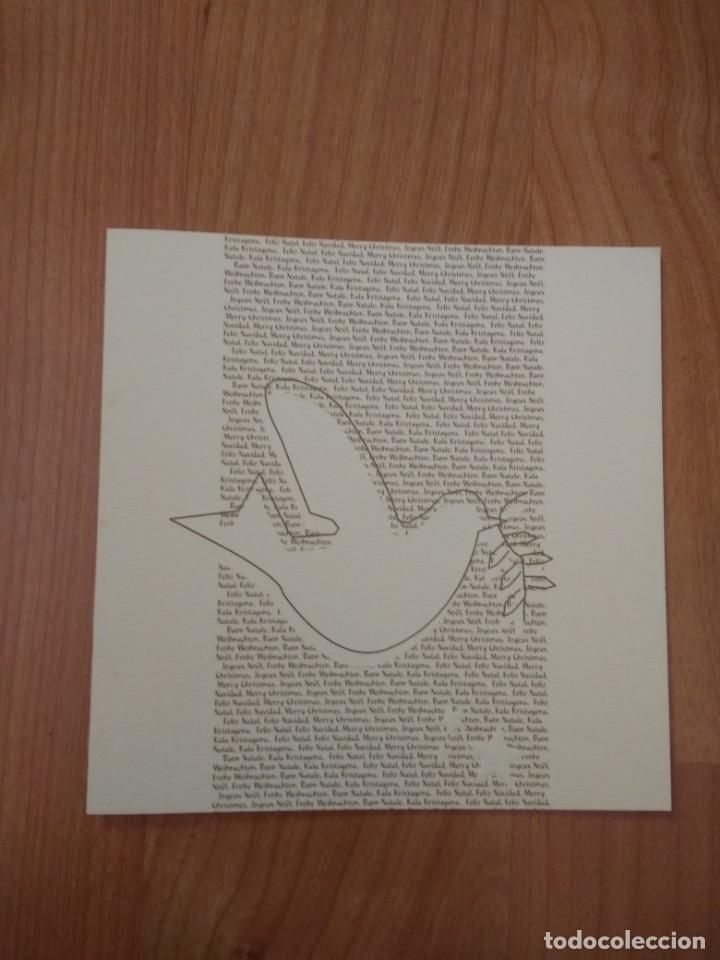 Cartes Postales: POSTAL NAVIDE&Ntilde;A CM &laquo;PALOMA DORADA&raquo;