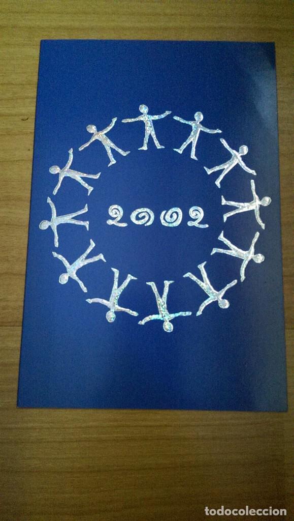 Postcards: POSTAL NAVIDE&Ntilde;A UNICEF &laquo;BBVA 2002&raquo; (MECANOGRAFIADA)