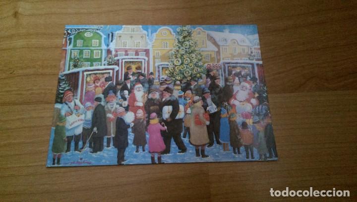 Postales: POSTAL NAVIDE&Ntilde;A UNICEF &laquo;MERCADO DE NAVIDAD&raquo; (SIN ESCRIBIR)
