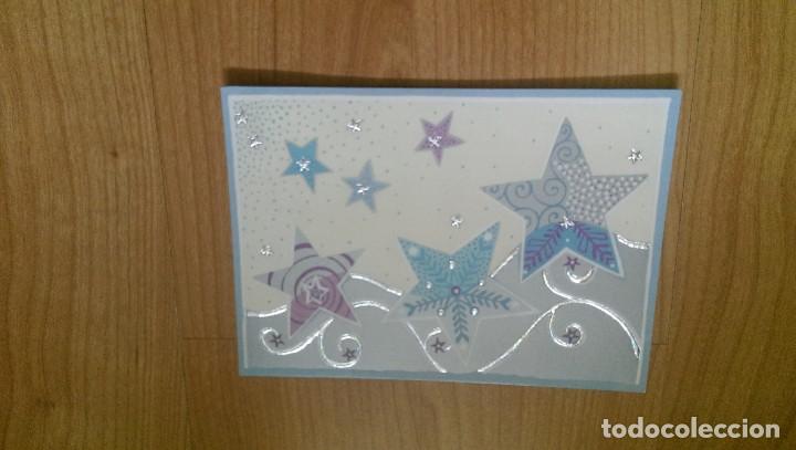 Cartes Postales: POSTAL NAVIDE&Ntilde;A UNICEF &laquo;ESTRELLAS&raquo;