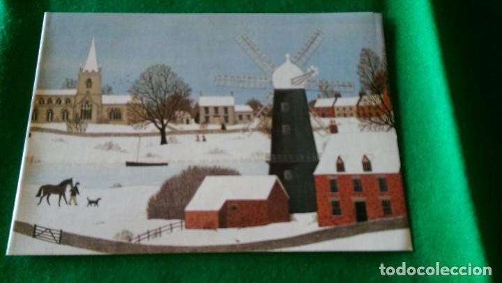 Postais: POSTAL NAVIDE&Ntilde;A &laquo;PAISAJE NEVADO CON MOLINO&raquo;
