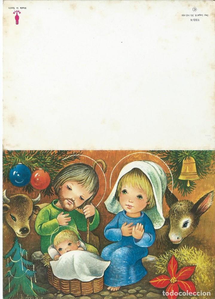 Postales: Postal Navidad - Ilustrador: L&oacute;pez - Foto 1
