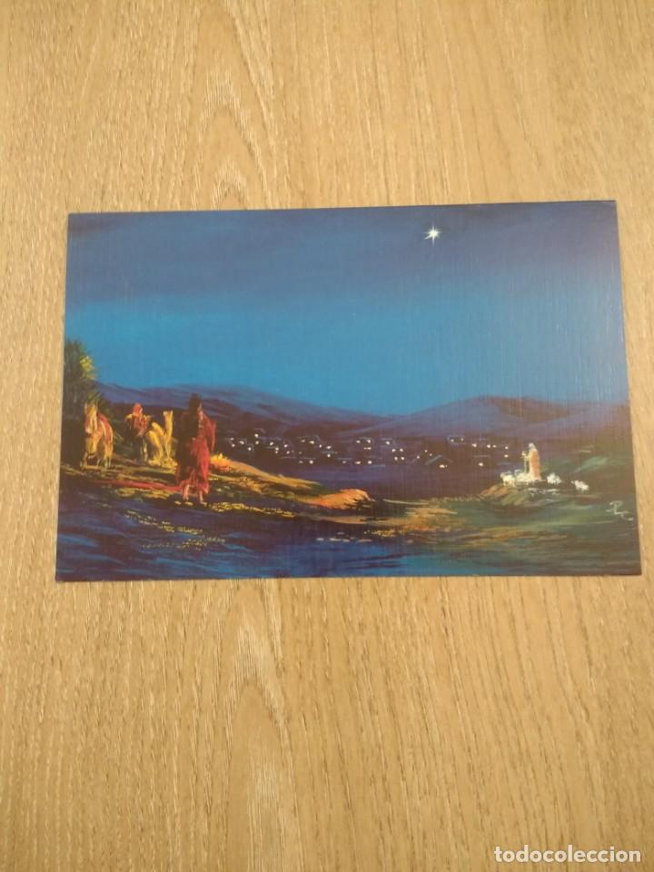 Cartes Postales: POSTAL NAVIDE&Ntilde;A CAMINO A BEL&Eacute;N