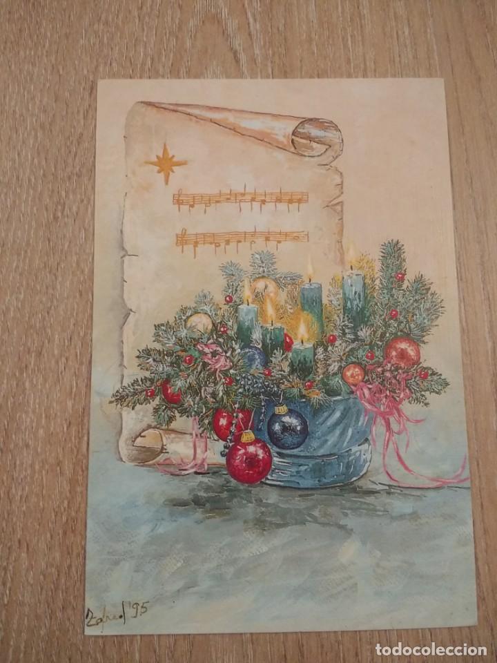 Postales: POSTAL NAVIDE&Ntilde;A &laquo;MOTIVO NAVIDE&Ntilde;O&raquo; SERIE E616