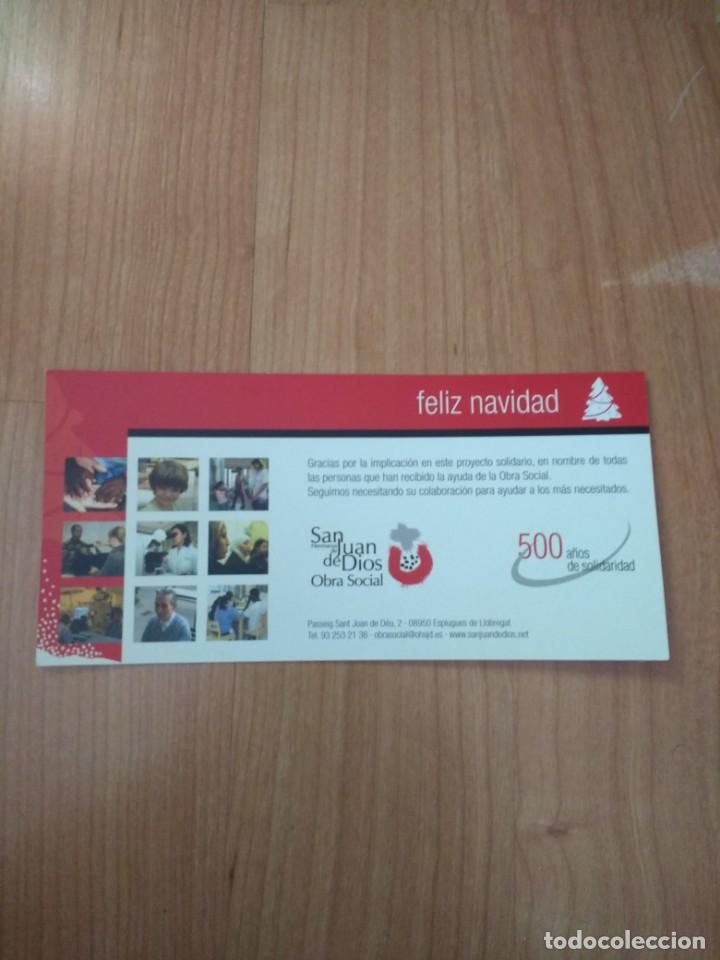 Postais: POSTAL NAVIDE&Ntilde;A &laquo;SANT JOAN DE D&Eacute;U. OBRA SOCIAL&raquo;