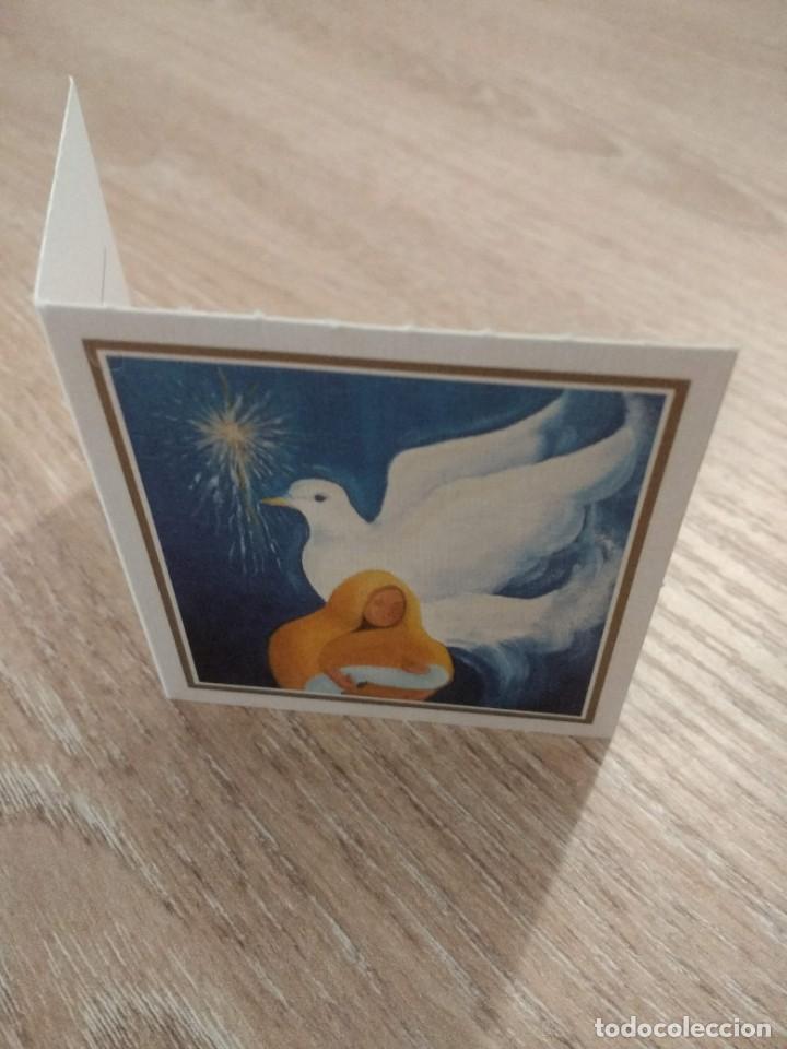 Postales: POSTAL NAVIDE&Ntilde;A MINI &laquo;PALOMA&raquo; - Foto 1