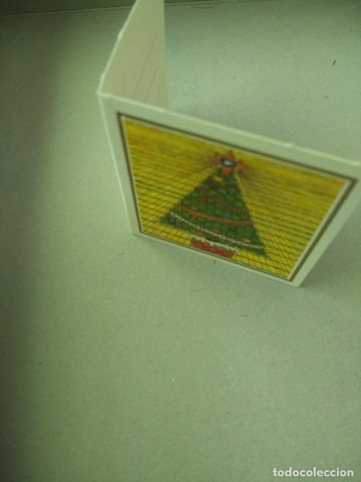 Postais: POSTAL NAVIDE&Ntilde;A MINI &laquo;&Aacute;RBOL&raquo;