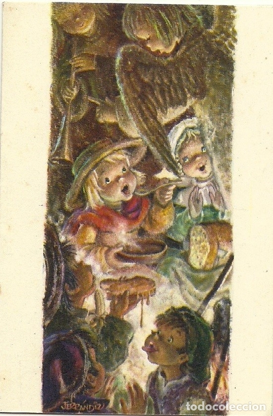 Postkarten: P179 - FERR&Aacute;NDIZ - EDICIONES SUBI S-1532.2 - DIPTICA 10,5X7 CM- IMPRESA EN 1961