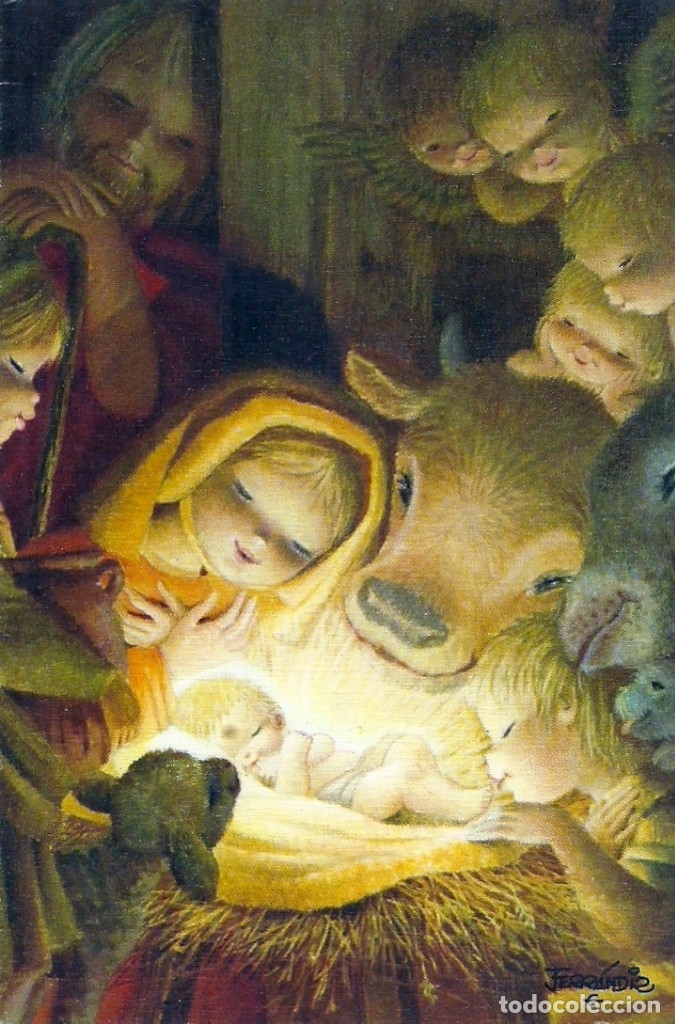 Postkarten: 0977Q -FERR&Aacute;NDIZ - EDICIONES SUBI A.1779.2- DIPTICA 14X9,5 CM