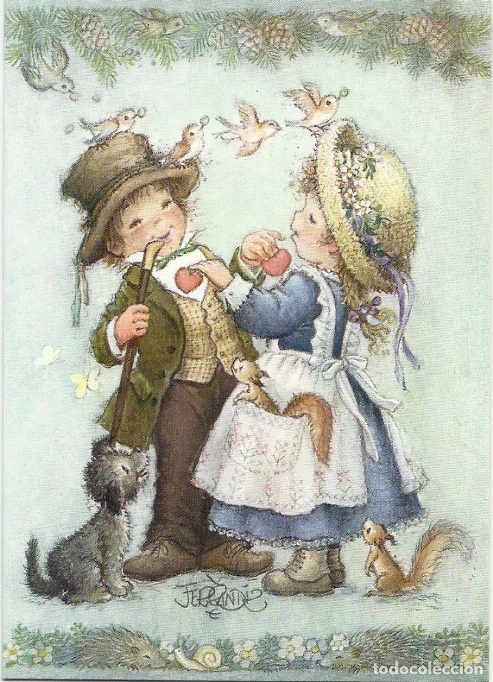 Cartes Postales: 0989Q -FERR&Aacute;NDIZ - EDICIONES SUBI A.2030.1- DIPTICA 14X10 CM - NUEVA- SIN SE&Ntilde;ALES DE USO