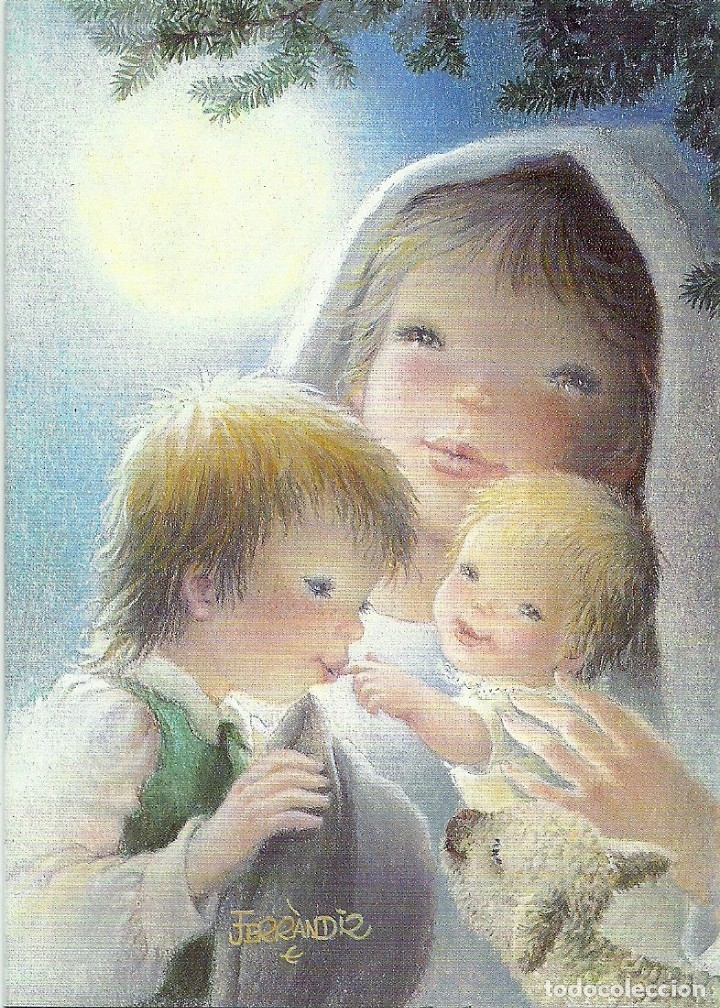 Cartes Postales: 0993Q - FERR&Aacute;NDIZ - EDICIONES SUBI A.2078.2- DIPTICA 14X10 CM - F31