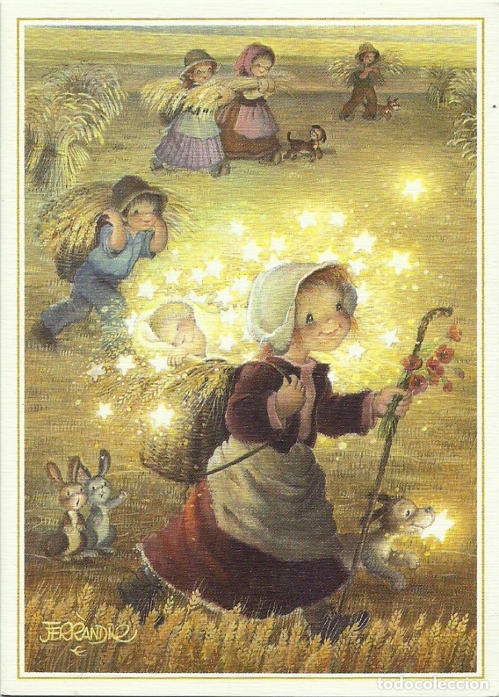 Cartes Postales: 0984Q -FERR&Aacute;NDIZ - EDICIONES SUBI A.2097.1- DIPTICA 14X10 CM - F36