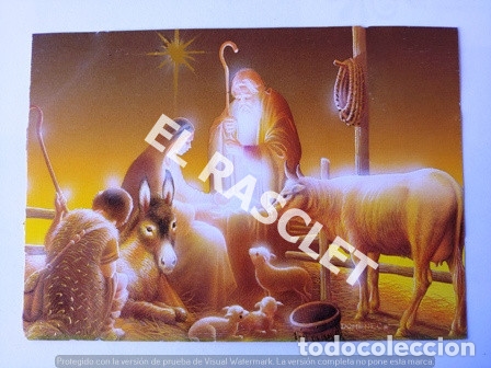 Postales: ANTIGUA POSTAL COLOR Y RELIEVE - Foto 1
