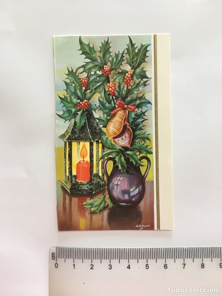 Cartoline: FELICITACI&Oacute;N NAVIDAD. ILUSTRACI&Oacute;N ZHOLT. H. 1965?.