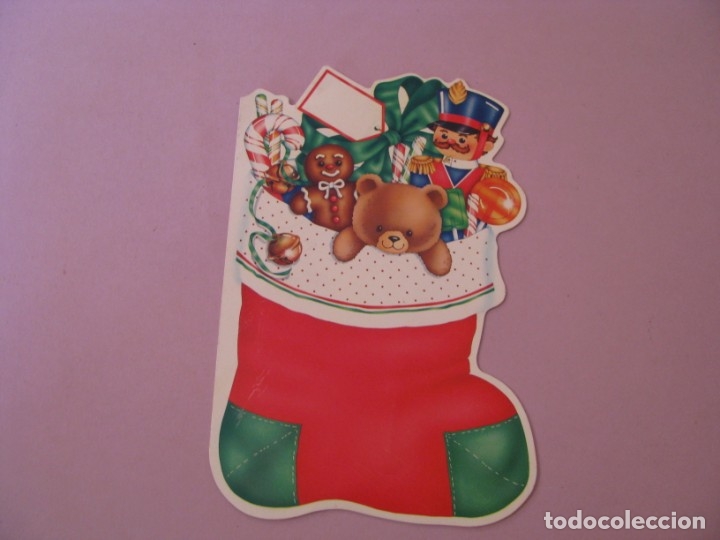 Postkarten: POSTAL TROQUELADA DIPTICA DE NAVIDAD. ED. HALLMARK. ESPA&Ntilde;A. 16X10 CM.