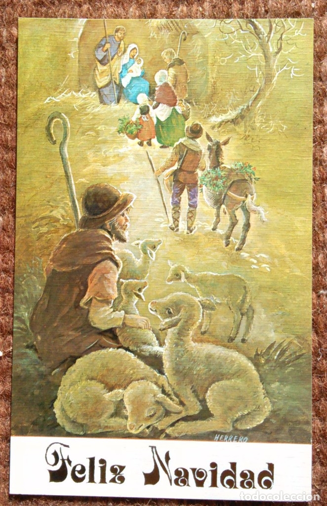 Postales: TARJETA DE NAVIDAD - NACIMIENTO - BELEN