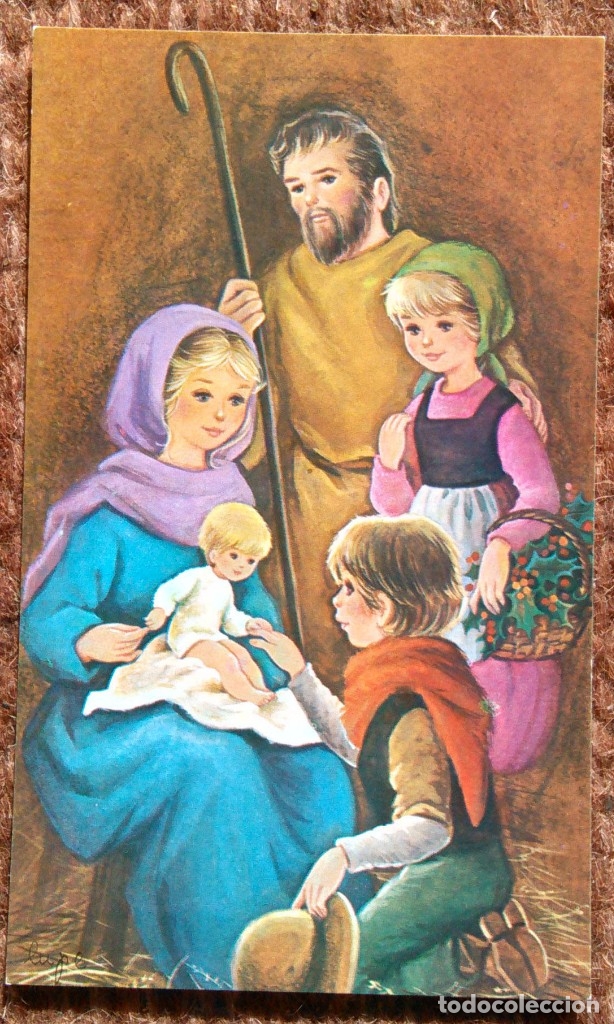 Postales: TARJETA DE NAVIDAD - NACIMIENTO - BELEN