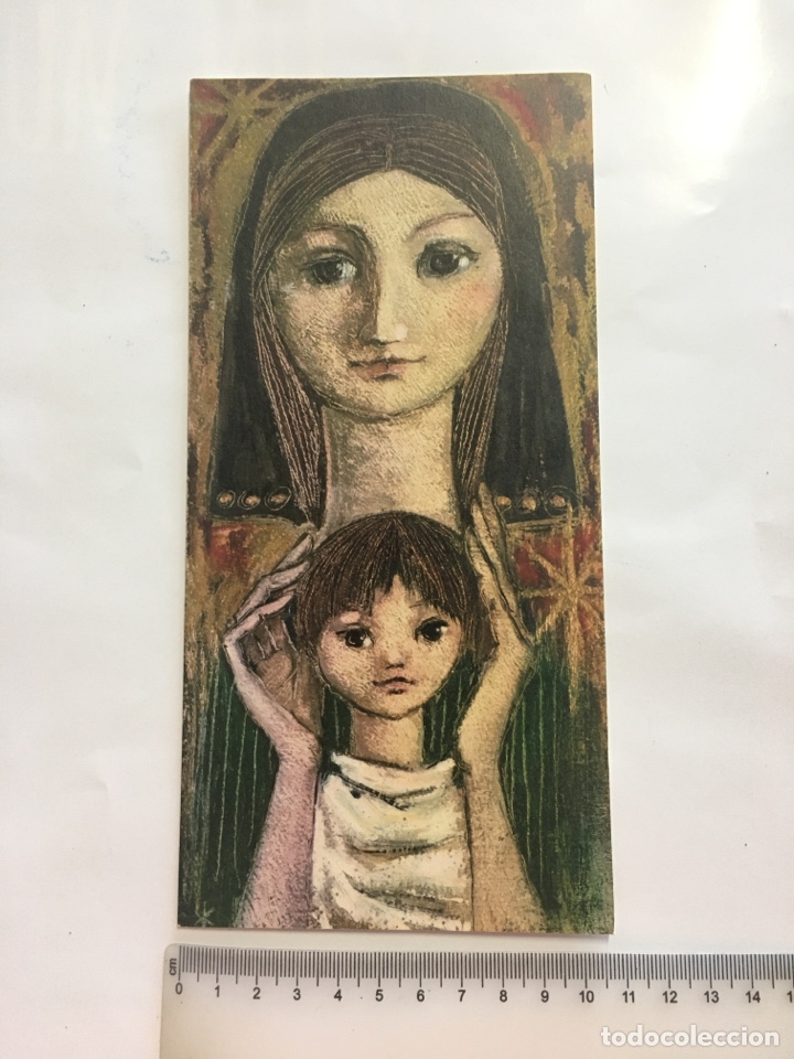 Postales: FELICITACI&Oacute;N NAVIDAD. DIPTICO. ILUSTRACI&Oacute;N?. SANTANIT. H. 1960?.