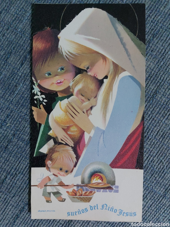 Postales: POSTAL NAVIDE&Ntilde;A SUE&Ntilde;OS DEL NI&Ntilde;O JESUS - Foto 1