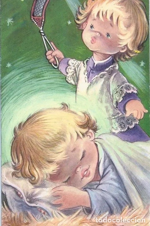 Postcards: 2073S - EDICIONES JBR SERIE 432 - DIPTICA 21,3X10 CM - DATA 1964 - ILUSTRA CARI