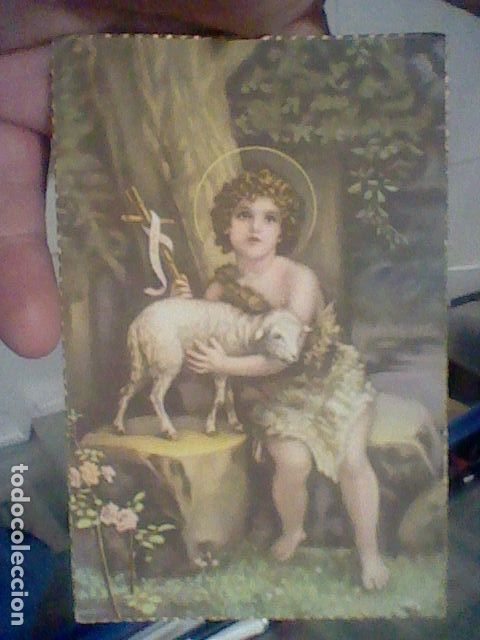 Postales: NINO JESUS CORDERO Y CRUZ CAMPO DORSO MANCHADO ED NB N&ordm; 617