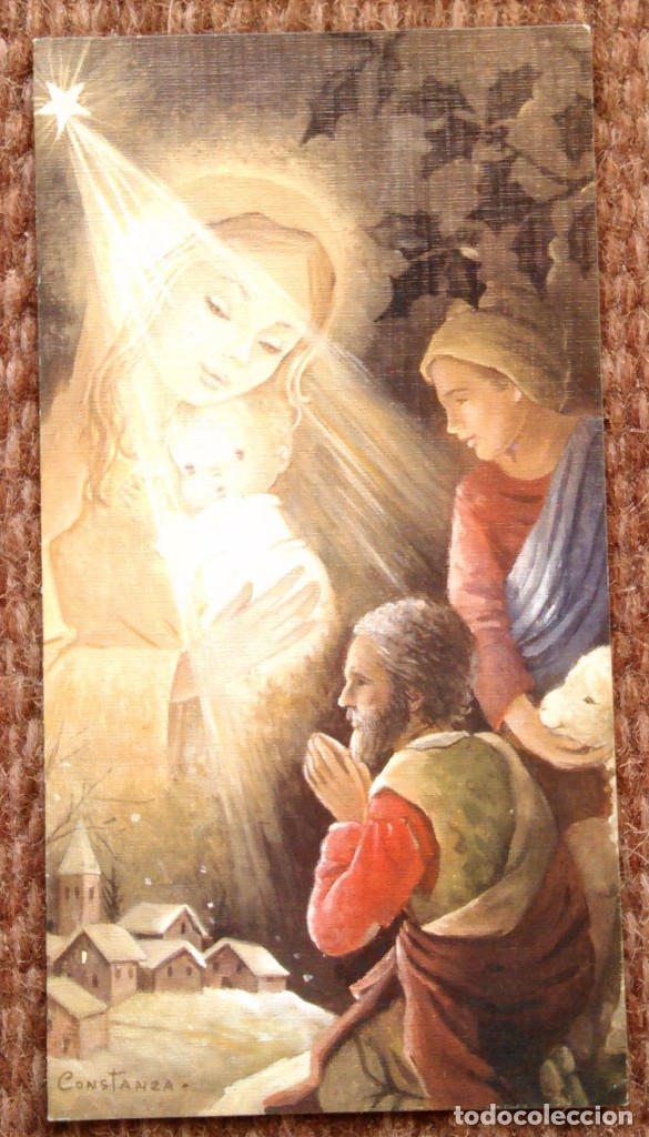 Cartoline: TARJETA DE NAVIDAD - ILUSTRACION CONSTANZA