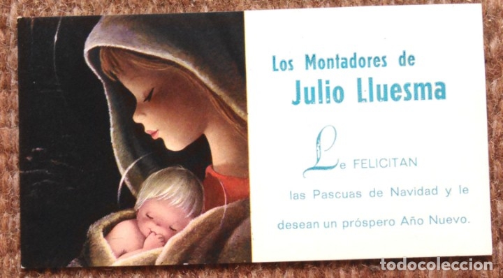 Postales: TARJETA DE NAVIDAD - belen - nacimiento