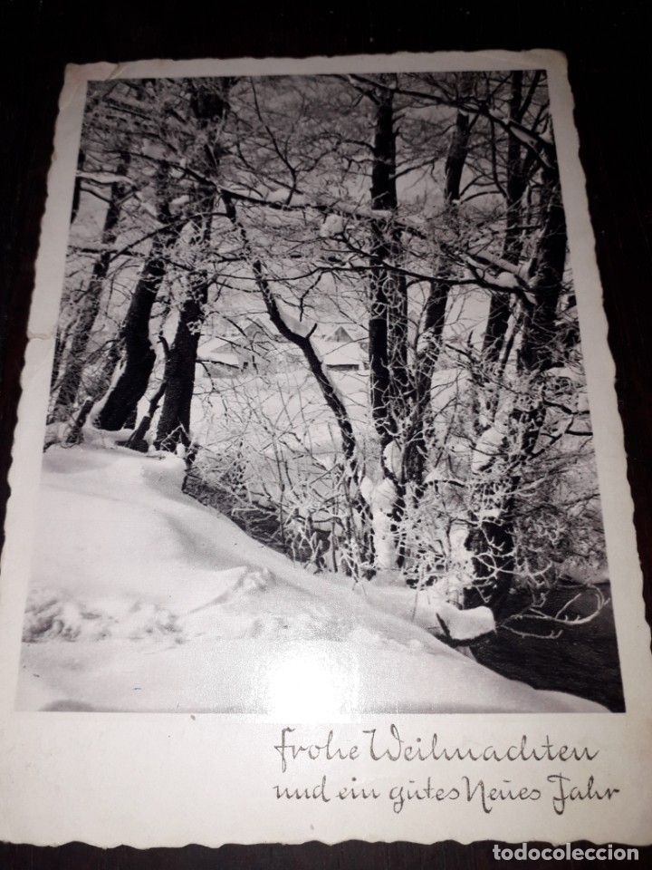 Postcards: N&ordm; 5923 POSTAL FELICITACION DE NAVIDAD DE ALEMANIA