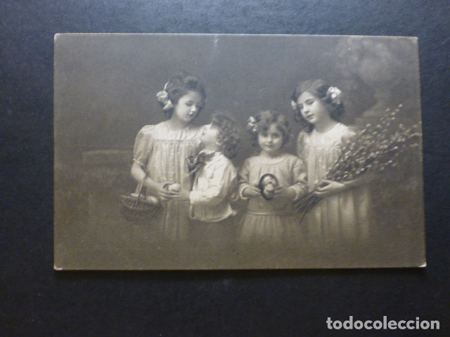 Postales: NI&Ntilde;OS POSTAL - Foto 1