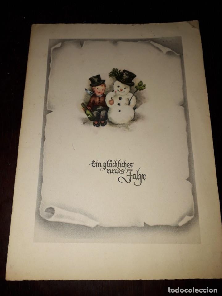 Cartoline: N&ordm; 5085 POSTAL BERLIN ALEMANIA FELICITACION DE NAVIDAD