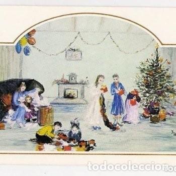 Postales: -68387 POSTAL DIBUJO NAVIDAD EN FAMILIA, EDITORIAL ATIS-MUTI, 4785. A&Ntilde;O 1983