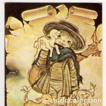 Postais: -65258 POSTAL DIBUJO NI&Ntilde;O EN NAVIDAD, ILUSTRACION, EDICIONES CHIS, ESCRITA