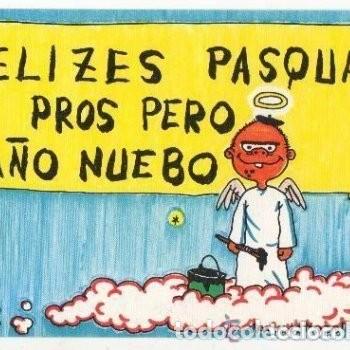Postkarten: -62942 POSTAL DIBUJO HUMOR BELEN NACIMIENTO, ILUSTRADO POR J L PRATS, MODELO 12, NAVIDAD, 1981